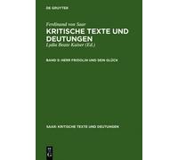 Herr Fridolin Und Sein Glück (Copertina rigida)