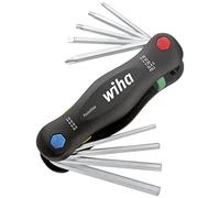 WIHA - Set tascabile di chiavi richiudibile 9
