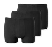 Schiesser Boxer Uomo Intimo Cotone Stretch Cintura Morbida Nero M