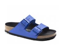 Herren Pantoletten Birkenstock Arizona BS Birko-Flor Blu 43