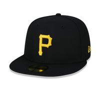 Herren Pittsburgh Pirates New Era Black Game Authentic Collection On-Field 59FIFTY Fitted Hat Gr e 7 3/8