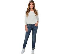 Herrlicher GILA Slim Cashmere Touch Jeans con cotone biologico, Doom 093, 40/42 IT (27W/30L)