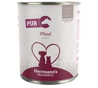 Herrmann's Bio Carne pura 24 x 800 g Alimento umido - Cavallo
