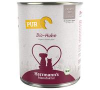 Herrmann's Bio Carne pura 6 x 800 g Alimento umido - Pollo Bio