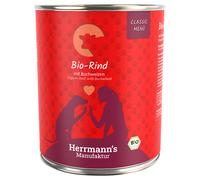 5 + 1 gratis! 6 x 800 g Herrmanns Menù Classic - Manzo bio con Grano saraceno bio