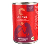 Herrmanns Herrmann's Menù 6 x 400 g - Manzo bio con Patate dolci & Zucca