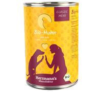 Herrmann's Menù Classic 6 x 400 g - Pollo bio con Riso bio