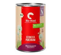 Herrmann's Selection Sensible 12 x 400 g - Manzo bio con Carote bio