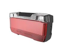 Herrmans H-TraceBa - Fanale posteriore per portapacchi unisex, 50 mm, colore: nero