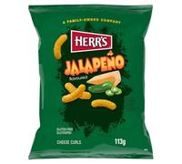 HERR'S - Fascette al formaggio Jalapeño - 12 X 113 GR - Confezione multipla