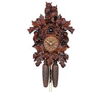 HerrZeit by Adolf Herr HerrrZeit di Adolf Mr. Cuckoo Clock - I gufi e gli scoiattoli a scandole a mano