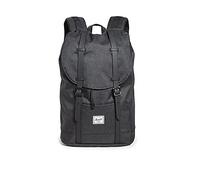 HERSCHEL 10329-02093 RETREAT MID-VOLUME BLACK CROSSHATCH/BLACK RUBBER Unisex - Adulto Borsa Taglia Unica