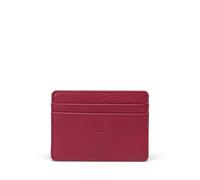 Herschel Charlie Cardholder Vegan Leather, Cherry Red