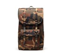 Herschel Little America - Zaino 16 49.5 cm (woodland camo/black label) marrone