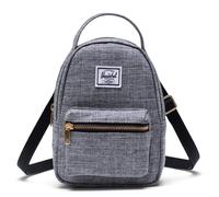 Herschel Nova - Borsa a tracolla 10 cm (raven crosshatch)