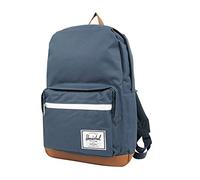 Herschel Pop Quiz, Zaino Adulti, Navy/Tan Synthetic Leather, Taglia unica