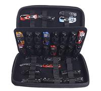 HERSENT Pocket Knife Display Case with 62 slot, Knife Case, Folding Knife Holder Organizer, Butterfly Knife Storage Carrier, Knives Collection Protector for Survival Tactical Outdoor EDC Mini Knife