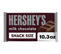Hershey's Milk Chocolate Snack Size Bars, 10.35-Ounce Bag