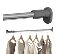 Hershii Asta Per Tenda Da Doccia Asta Regolabile Per Appendiabiti Da Bagno Per Armadio Da Bagno 40-60cm