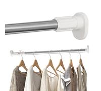 Hershii Asta Per Tenda Da Doccia Asta Regolabile Per Appendiabiti Da Bagno Per Armadio Da Bagno 40-60cm