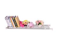Hershii Ripiano Mobile Regolabile Dividere Lo Scaffale Ripiano Portaoggetti Telescopico per Armadi, Cucine e Bagni Non è Necessario Perforare Il Ripiano Telescopico 101-152.5cm/39.76-60.03 Inches