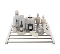 Hershii Scaffale estensibile di tensione dell'armadio, Nessuna perforazione, scaffale regolabile dell'organizzatore dell'armadio (（55-90） x43 cm)