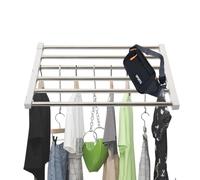 Hershii Scaffale estensibile di tensione dell'armadio, Nessuna perforazione, scaffale regolabile dell'organizzatore dell'armadio (（55-90） x36 cm)