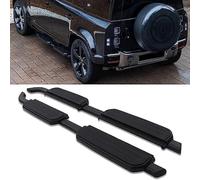 HERSIL Auto Pedane Laterali per Defender 110 2020+, Grembiuli Pedana Sottoporta Laterale Passo AntiGraffio Protezione del Corpo Accessori