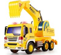 HERSITY Ruspa Giocattolo Bambini, Escavatore Camion con Luci e Suoni