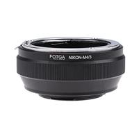 Hersmay Anello adattatore per Nikon AI su fotocamera M4/3 MFT Mount per Panasonic GF1 GF2 GF3 GF5 GF6 GX1 GX7 GH1 GH2 GH3 GH5 GH5S GH6 per Olympus E-M1 EP3 EP5 E5 EPM1 EPM2 OM-D EM5 EPL3 EPL5 EPL5