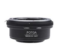 Hersmay Anello adattatore per obiettivo Nikon G F AI AIS su Micro Four Third MFT M4/3 Mount Camera per Panasonic G3 G10 GF1 GF2 GF3 GH2 GH4 GH5S per Olympus E-P3 E-PL1 E-PL2 Pen E-M5 Mark II E-M10