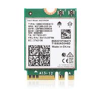 Hersmay AX210NGW Scheda WiFi, Wi-Fi 6E 11AX Modulo Wireless Estensione a 6GHz MU-MIMO Tri-Band Adattatore di rete interno con Bluetooth 5.2 per laptop, supporto Windows 10 64bit, M.2/NGFF