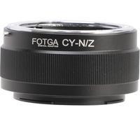 Hersmay CY-Nikn Z - Adattatore per obiettivo Contax Yashica C/Y Mount per Nikon Z Mount Z8 Zf Zfc Z5 Z6 Z7 II Z6II Z7II Z9 Z50 Z30 Fotocamera DSLR senza specchio