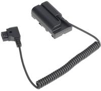 Hersmay D-Tap su NP-F550 Dummy Batteria Decodificata NP-F550 F570 NP-970 Dummy Batteria per fotocamera monitor Atomos Ninja/Shinobi Video Trasmettitore LED Luce Videocamera BMCC 6K, V Mount Gold Mount