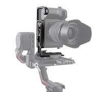 Hersmay Extendable Vertical Shoot Piastra a sgancio rapido L angolo per fotocamera Sony A7R V, compatibile con DJI Ronin RS2 RSC2 RS3 Pro Gimbal Arca