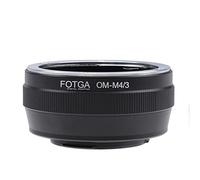 Hersmay OM-M4/3 - Adattatore per obiettivo Olympus OM su M4/3 MFT Mount Camera E-PL8 E-PL9 E-M5 E-M10 I II III E-PM2 E-PM1 Pen-F E-M1X G7 G9 GF8 GH5 GX7 GX8 GX9 GX85 GX80 GX850 G91 G91