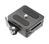 Hersmay P50 Morsetto QR a sgancio rapido adattatore piastra universale compatibile Arca-Swiss Standard per treppiede testa a sfera