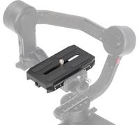 Hersmay Piastra a sgancio rapido per Zhiyun Crane 2 3 LAB Weebill 2 3 Weebill-S Gimbal Stabilizer, compatibile con Manfrotto 501HDV 503HDV 701HDV MH055 M0-Q5 testa a sfera per treppiede 501PL