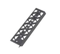 Hersmay Piastra di base per treppiede a coda di rondine da 20,3 cm per gabbia per fotocamera standard Tilta con vite di montaggio da 1/4"-20 e 3/8"-16