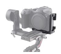 Hersmay Supporto verticale Arca Swiss piastra a sgancio rapido EOS R7 L Bracket Plate L angolo per fotocamera Canon EOS R7 compatibile con DJI Ronin RS2 RS3 Pro RSC 2