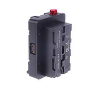 Hersmay V-Lock D-Tap - Adattatore per piastra di montaggio a V per fotocamere Sony NPF