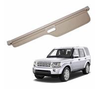 HERTC Copertura Bagagliaio Retrattile Auto per Land Rover LR4 Discovery 4 2010-2015, Tronco Cappelliera Coperchi Cover Durevole Baule Privacy Styling Accessori,Beige