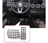 HERTC Pedali Sportivi, Pedale del Freno, Set Copri Pedali Auto per Mercedes Benz Classe A W177 2019-2020