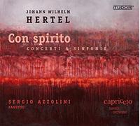 Johann Wilhelm Hertel Johann Wilhelm Hertel: Con Spirito (CD) Album