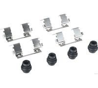 Herth+Buss Jakoparts Set Accessori Pastiglia Freno a Disco Ceppi per Mitsubishi