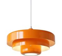 Hertl Apparecchi di illuminazione a soffitto con montaggio a incasso, paralume for lampada a sospensione in ferro multistrato creativo, lampadario in stile industriale nordico, lampada a sospensione f