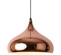 Hertl Lampadario in stile industriale nordico, paralume for lampada a sospensione in ferro galvanico creativo, apparecchi di illuminazione a soffitto con montaggio a incasso, barbiere negozio di abbig