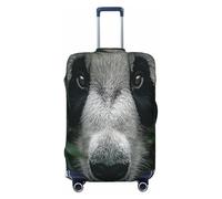 HERTqwop The Confusion of Giant Pandas - Copertura protettiva antigraffio per bagagli da 45,7 a 81,7 cm, Nero , M