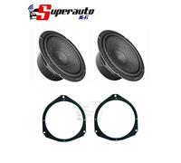 Hertz C 165 coppia woofer 165 mm Nuova serie Cento C165 210 Watt di picco per auto con set adattatori altoparlanti compatibile con ALFA Mito Predisposizione Anteriore