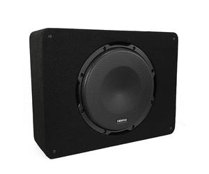 Hertz CBA 250 - Subwoofer amplificato da 250mm in box reflex per auto, 500W Peak, amplificatore integrato B e griglia di protezione frontale